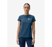 T-shirt Born Living Yoga Movistar Team manche courte bleu blanc femme - M