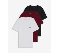 BOSS Lot de trois t-shirts en coton avec logo brodé - Style TShirtRN 3P Classic, 50532468 Noir / Rouge / Blanc S