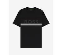 T-shirt BOSS Green Iconic Zone manches courtes noir pur gris - L