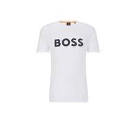 T shirt Boss - Homme Boss - jersey - Boss Blanc - Coton - Vetement Boss M