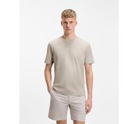 BOSS T-shirt TChup 50473278 en coton stretch logo imprimé manches courtes Gris chiné S