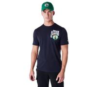 T-shirt Boston Celtics Newspaper Graphic Bleu XS