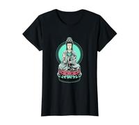 T-Shirt Bouddhiste Kuan Yin méditation Zen Yoga Chinois taoïste T-Shirt Graphique avec Valeur