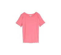 T-shirt boxy cÃŽtelÃ© femme Tom Tailor Rose 3XL