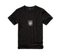 Brandit T-shirt BW Sport homme - noir/blanc - manches courtes - Taille XL