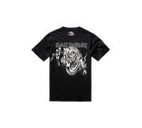 Brandit Iron Maiden Eddie Glow, t-shirt XXL Noir/Blanc Noir/Blanc
