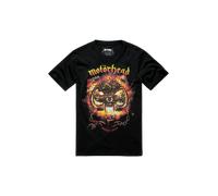 Brandit Motörhead Overkill, t-shirt XL Noir/Orange/Jaune Noir/Orange/Jaune