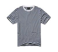 T-shirt Brandit Stripe Bleu M
