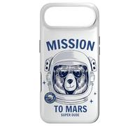T-Shirt Brave Space Astronaut Bear Graphic Coque pour iPhone Air