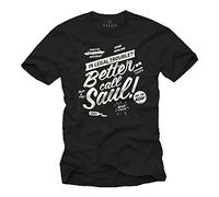 T-Shirt Breaking Bad Homme Call Saul Noir XXL