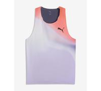 T-shirt bretelles Puma LightSpeed Ultraweave Graphic lilas rouge - M