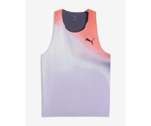 T-shirt bretelles Puma LightSpeed Ultraweave Graphic lilas rouge - M