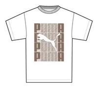 T-shirt brodÃ© Puma MIF Blanc XS