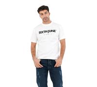 sixth june tee-shirts et débardeurs homme de couleur blanc M