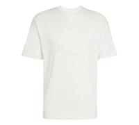 adidas Herren All SZN Embroidered Graphics T-Shirt, Off White, M