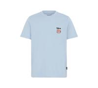 T-shirt brodé Blend BHKASH FUNNY Bleu S