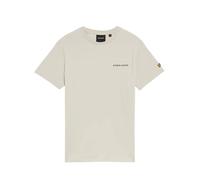 Lyle & Scott T-shirt Embroidered T-Shirt in Beige EU XL