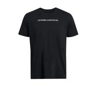T-SHIRT BRODÉ UA LOGO OVERLAY UNDER ARMOUR NOIR S
