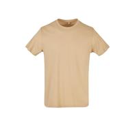 Build Your Brand T-shirt BB010-basic basique à col rond Beige Union Homme 5XL EU