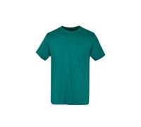 Build Your Brand T-Shirt Basique à col Rond pour Homme, Vert, 5XL, Vert, XXXXXL