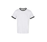 Build Your Brand T-Shirt pour Homme, Blanc/Noir, S