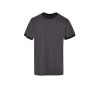 T-shirt Build Your Brand Ringer Gris L