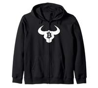 T-Shirt Bulls Head Bullish on Bitcoin Sweat à Capuche