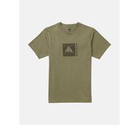 T-shirt Burton Classic Mountain High à manches courtes vert kaki - XXL
