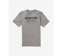 T-shirt Burton Durable Goods manche courte gris - S
