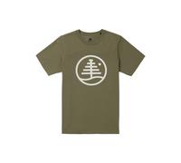 T-shirt Burton Family Tree Short Sleeve Forest Moss Homme Vert 2026 taille S