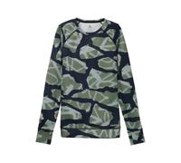 Burton Lightweight X Crew Long Sleeve Base Layer Vert M Femme