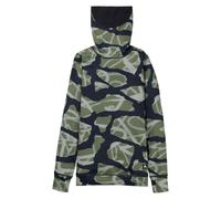 T-shirt Burton Midweight Base Layer Long Neck Camo Femme Vert 2026 taille XS