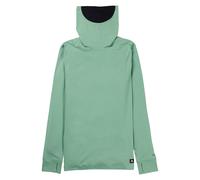 Burton Midweight Long Neck Long Sleeve Base Layer Vert M Homme