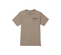 T-shirt Burton Moretown Short Sleeve Summit Taupe Homme Beige 2026 taille XS