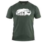 T-Shirt Bushcraft Evolution TigerWood - Vert S