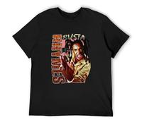 T-Shirt Busta Rhymes - Style Retro 90's Hip Hop - Touch it The Coming Genesis -Men's T Shirt Black M
