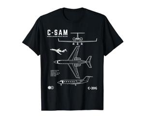 T-Shirt C-Sam : Where Legends Meet The Sky Aircraft T-Shirt