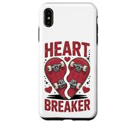 T-Shirt Cadeau Valentine's Heart Breaker pour Les Amoureux Coque pour iPhone XS Max