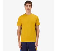 T-Shirt Cafers Slim Jaune Homme Jaune S