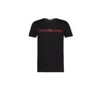 Calvin Klein Jeans Core Institutional Logo Slim Short Sleeve T-shirt Noir M Homme