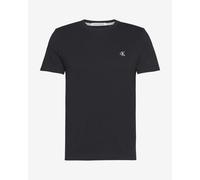 T-shirt Calvin Klein Jeans Small Monogram à manches courtes noir. - S