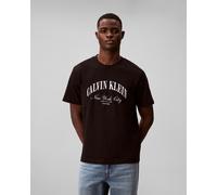 T-shirt Calvin Klein Logo NYC manches courtes noir blanc - S