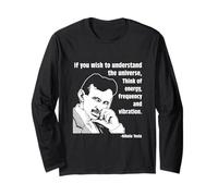 T-Shirt Calvin Mira Nikola Tesla Si Vous Souhaitez Comprendre Manche Longue