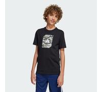 Adidas T-shirt Logo Camo Noir Enfant 7/8 ans