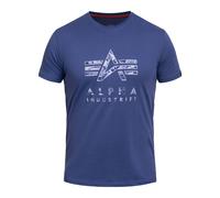 T-Shirt Camo Puff Print Alpha Industries - Night Purple 3XL