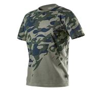 T-Shirt Camouflage À Manches Courtes Pour Hommes