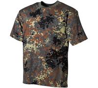 T-Shirt Camouflage Flecktarn Armée S-7XL BW Bundeswehr