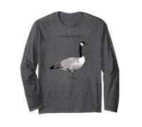 T-Shirt Canada Goose pour Amoureux des Oiseaux migrateurs Manche Longue