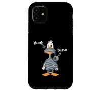 T-Shirt Canard drôle avec Ruban adhésif Coque pour iPhone 11
