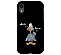 T-Shirt Canard drôle avec Ruban adhésif Coque pour iPhone XR
